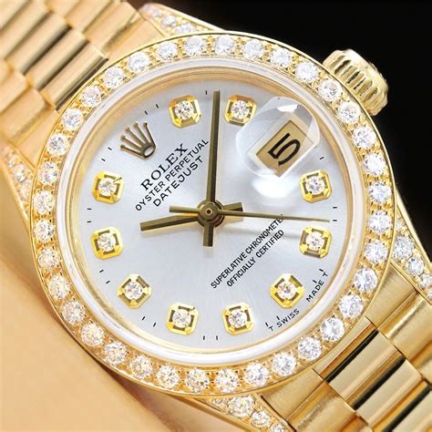 lady president Rolex diamond dial